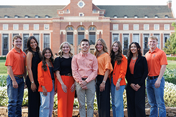 Nine CEHS students named Top 20 Freshmen by OSU Mortar Board