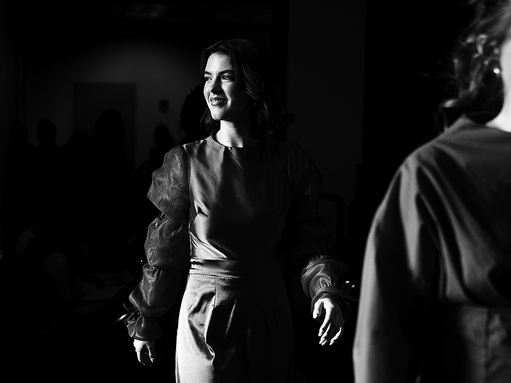 Model at the Euphoria Fashion Show
