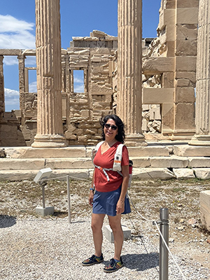 Student in Greece